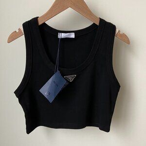 🔥🔥🔥Prada cropped vest top🔥🔥🔥